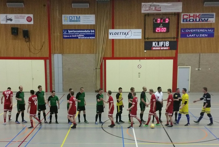ZVV Urk/Bakkerij de Kof 1 laat geen spaan heel van Futsal Marum