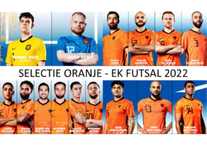 EK-selectie Oranje Futsal is bekend