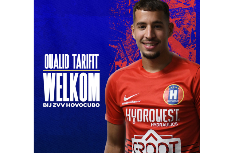 Hovocubo versterkt selectie met talent Oualid Tarifit