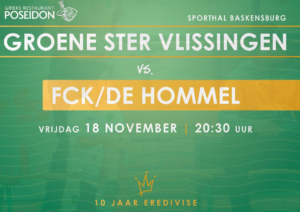 Groene Ster Vlissingen in slotfase naast FCK De Hommel