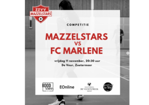 Mazzelstars Vrouwen kunnen niet stunten tegen koploper FC Marlène
